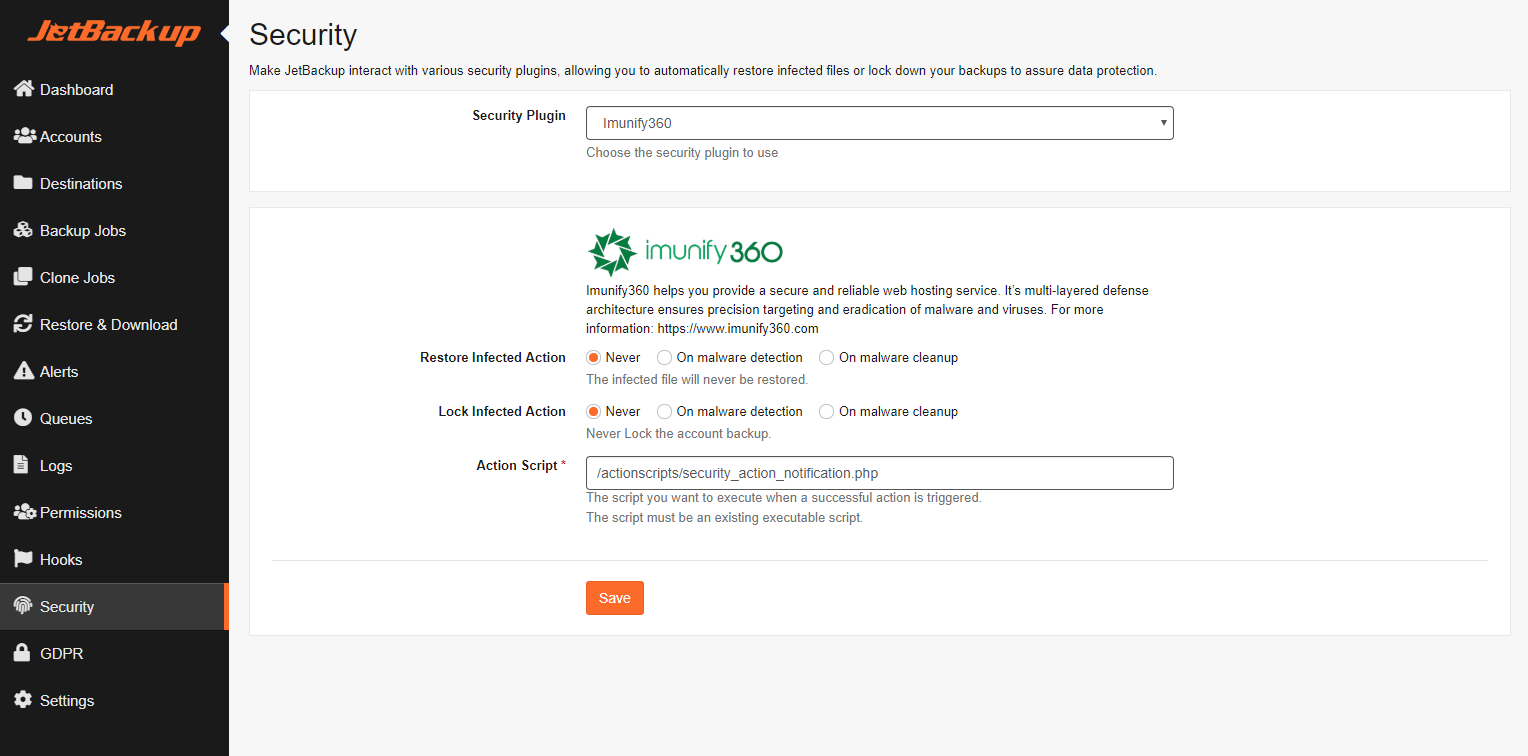 imunify plugin