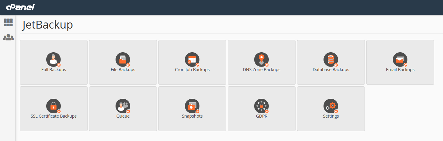 cpanel index